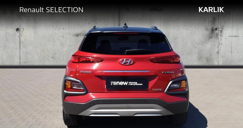 Hyundai Kona cena 77777 przebieg: 150679, rok produkcji 2019 z Bogatynia małe 352